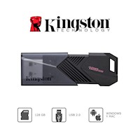 Memoria USB Kingston 3.2 Exodia Onyx DTXON/128GB Negro